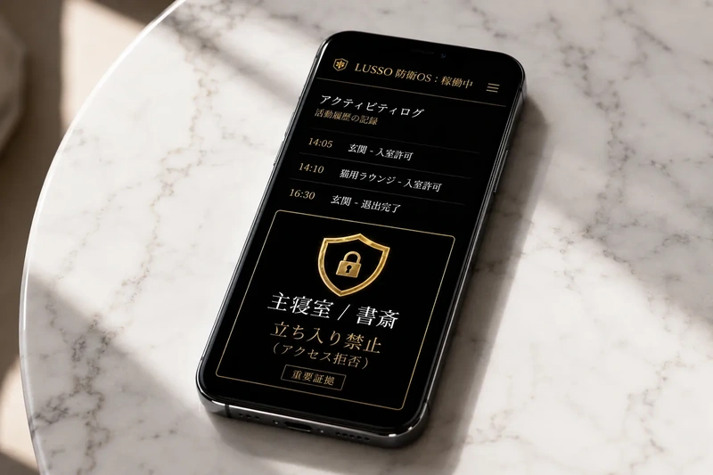 スマートロックの入退室ログで聖域への非立ち入りを証明する熊本Lussoの動線限定プロトコル