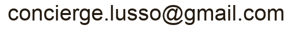 Lussoのメールアドレス（迷惑メール防止のため画像で表示）